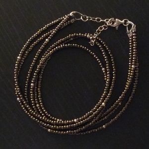 Silpada 3 Strand Bead Necklace N1591